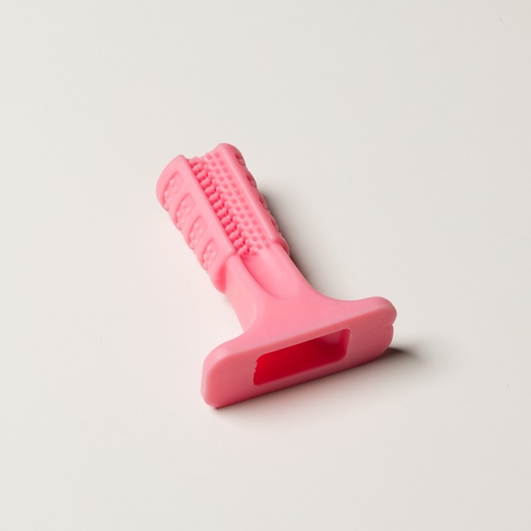 Mordedor Escova De Dente Rosa M
