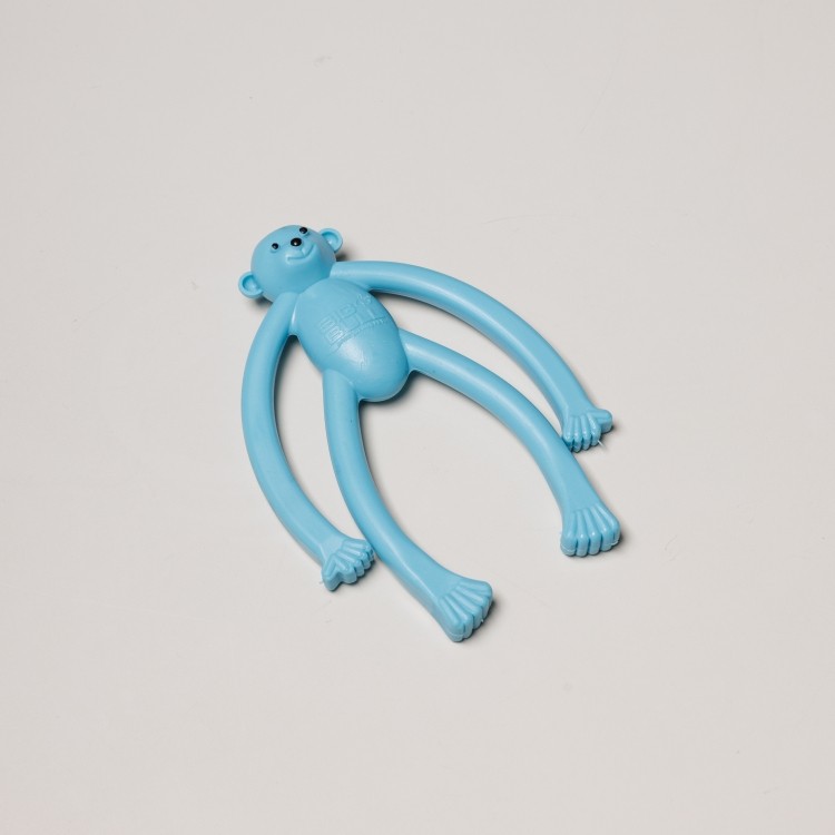 Mordedor Pet Macaco Azul Claro