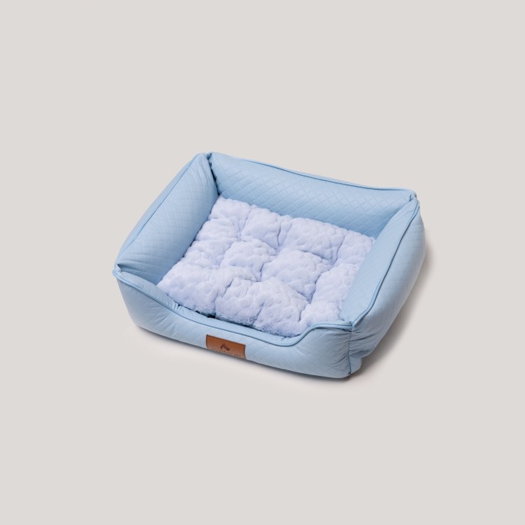 Cama Soneca Luxo Impermeável Azul